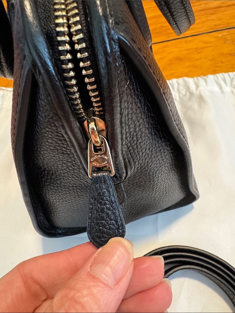 Coach Mini Nolita Satchel Bag - Picture 10 of 14